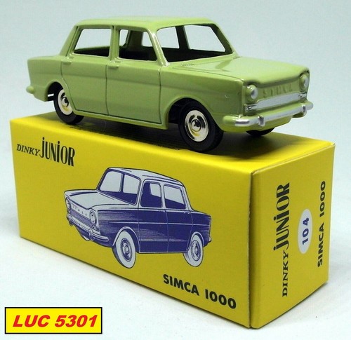 Simca 1000 junior verte - 1000,